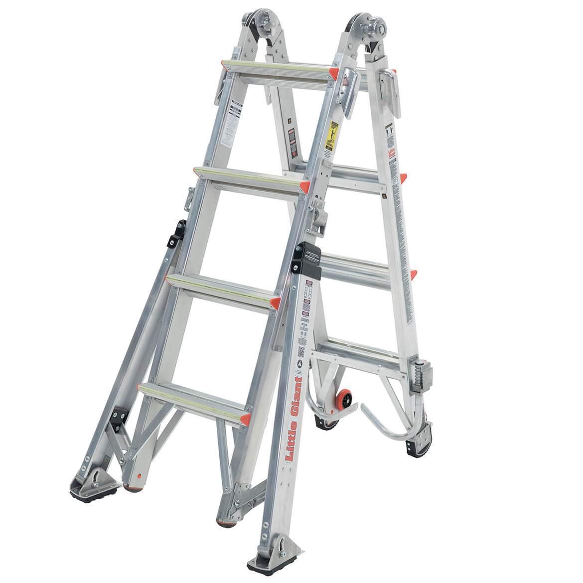 Little Giant Model 17 消防士用検査と修理掛けはしご