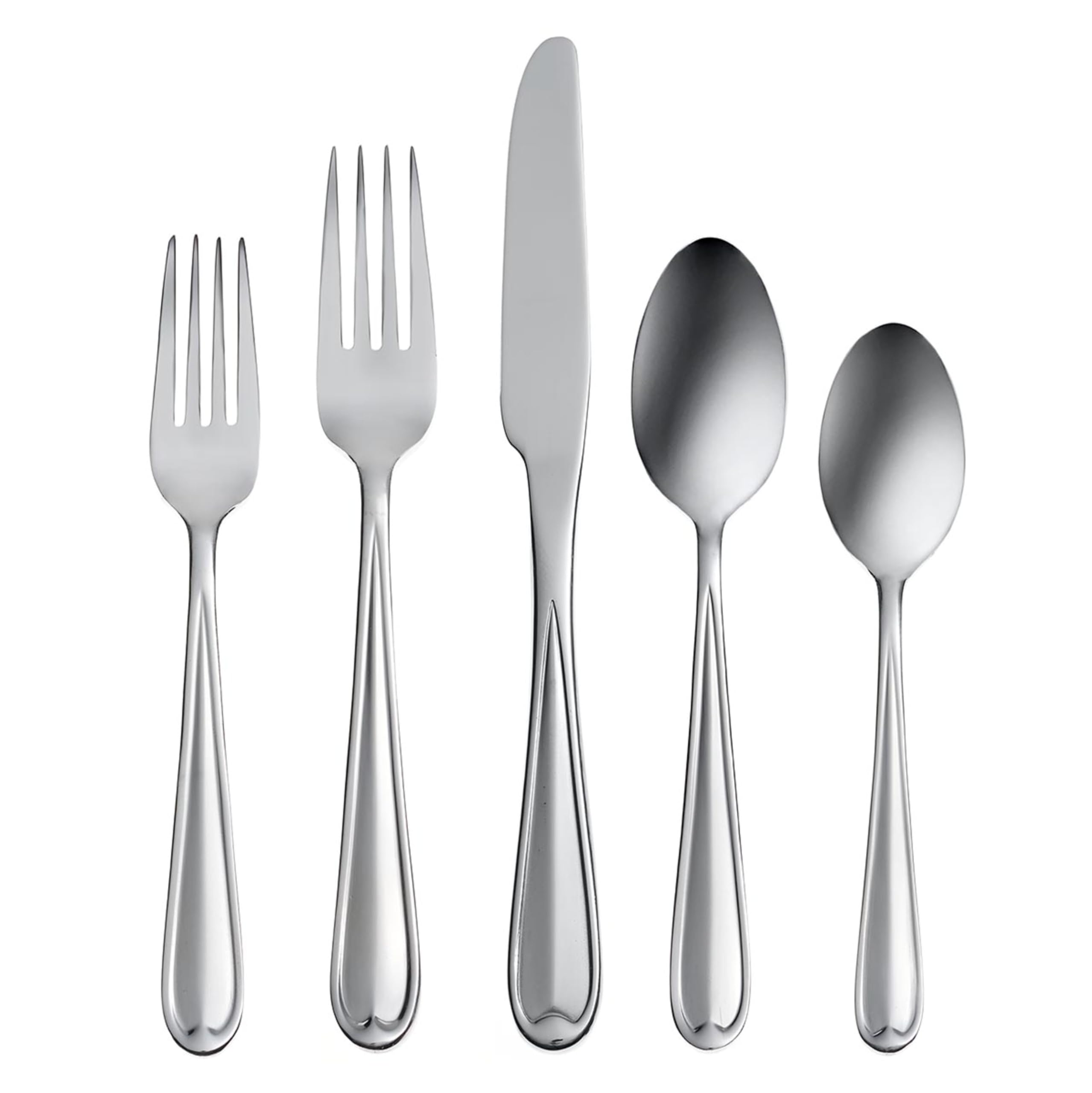 Oneida Dylan 42 PieceカジュアルFlatware Set Service for 8
