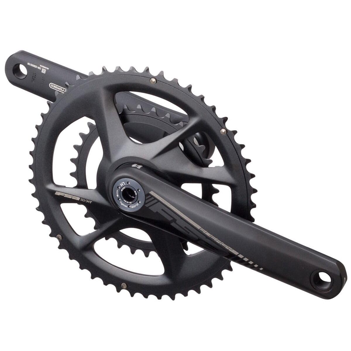 FSA Energy Modular bb386 Evo銀輪Crankset ? ckm-OS8092竓 / 86 / DM v18 薄墨色