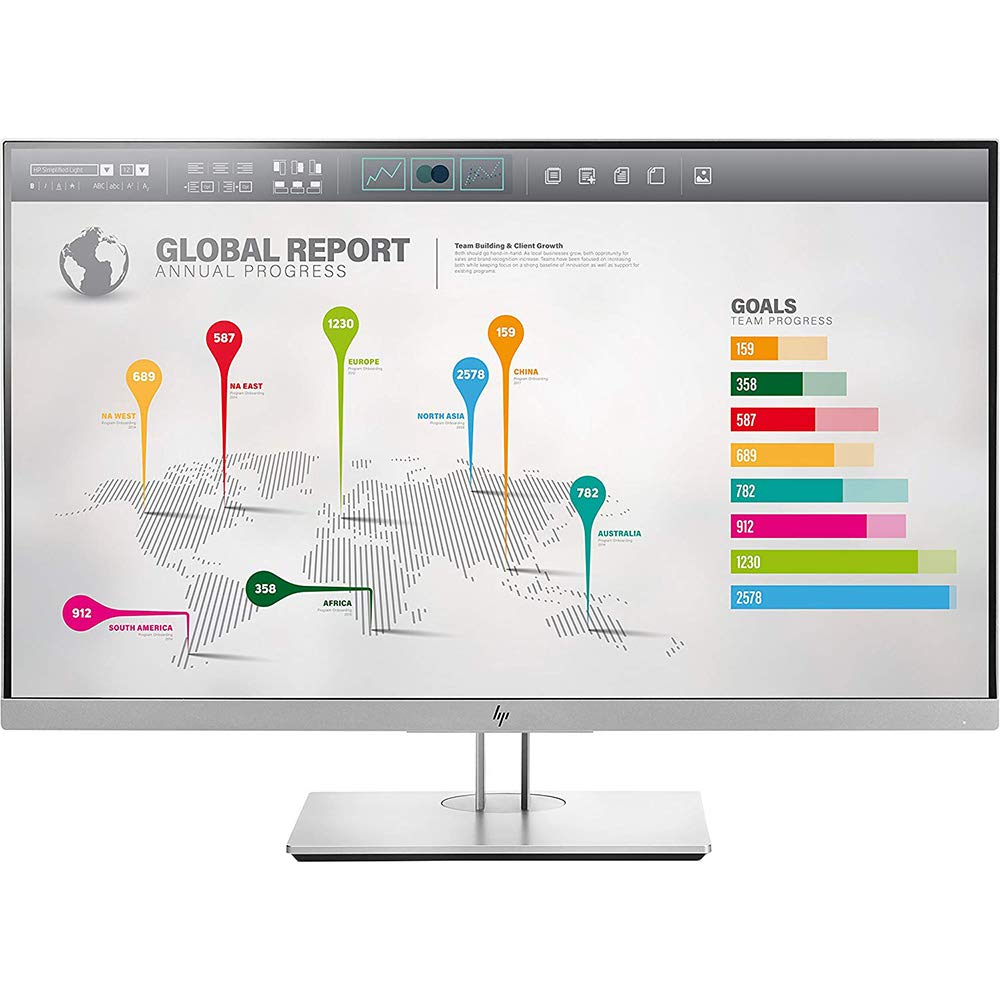 HP EliteDisplay E273q 27-Inch Screen LED-Lit Monitor Black/Silver (1FH52A8#ABA) 81,779円