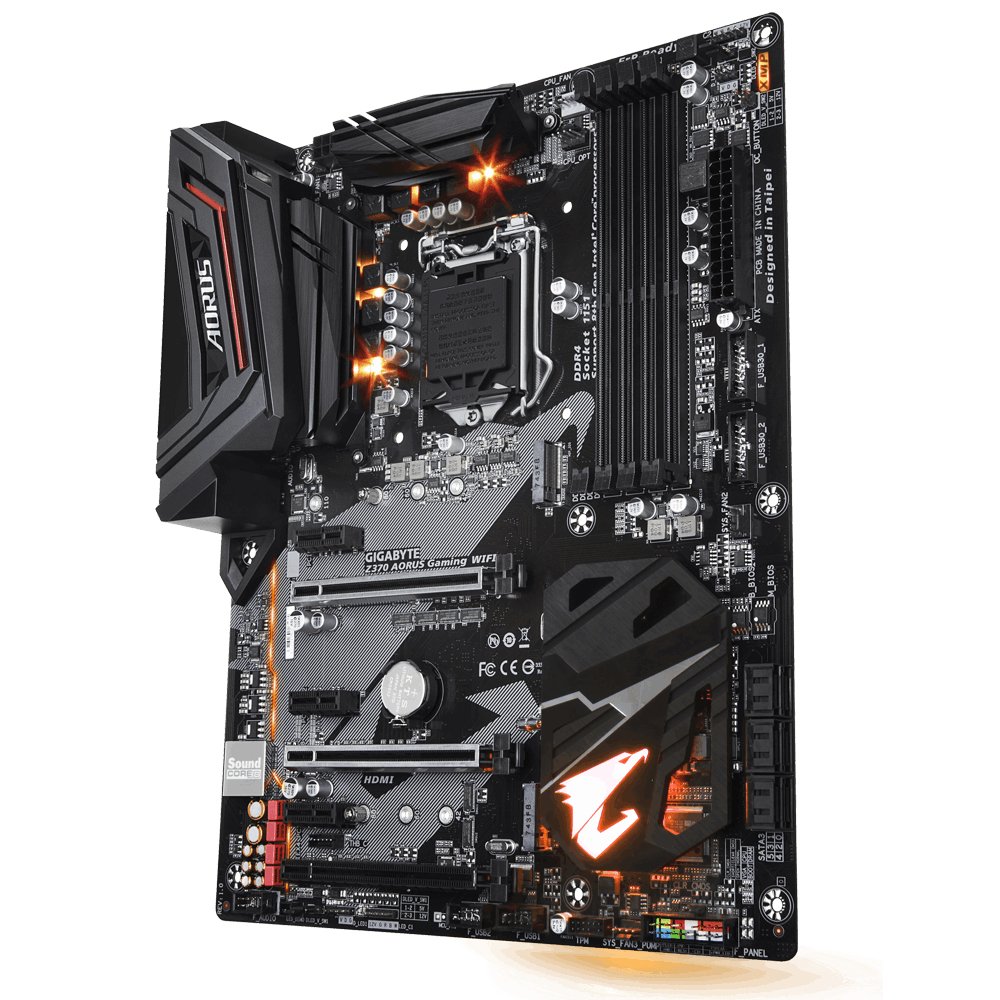 Gigabyte z370 AorusゲームWiFi ( Rev 1.0 ) LGA 1151 ( 300シリーズ)インテルz370 HDMI SATA 6 Gb / s usb3 . ATX Intelマザーボード 57,586円