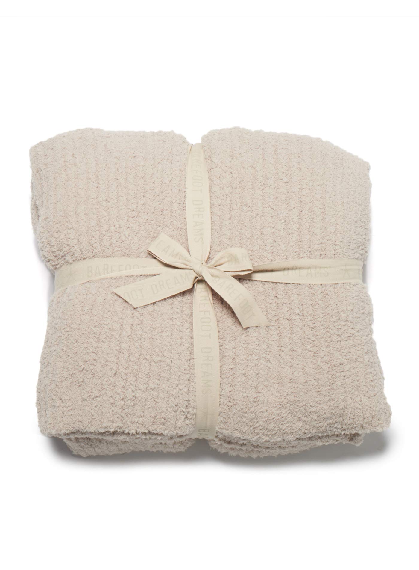 Barefoot Dreams CozyChicリブベッドブランケット、ストーン、キング。｜global研究所