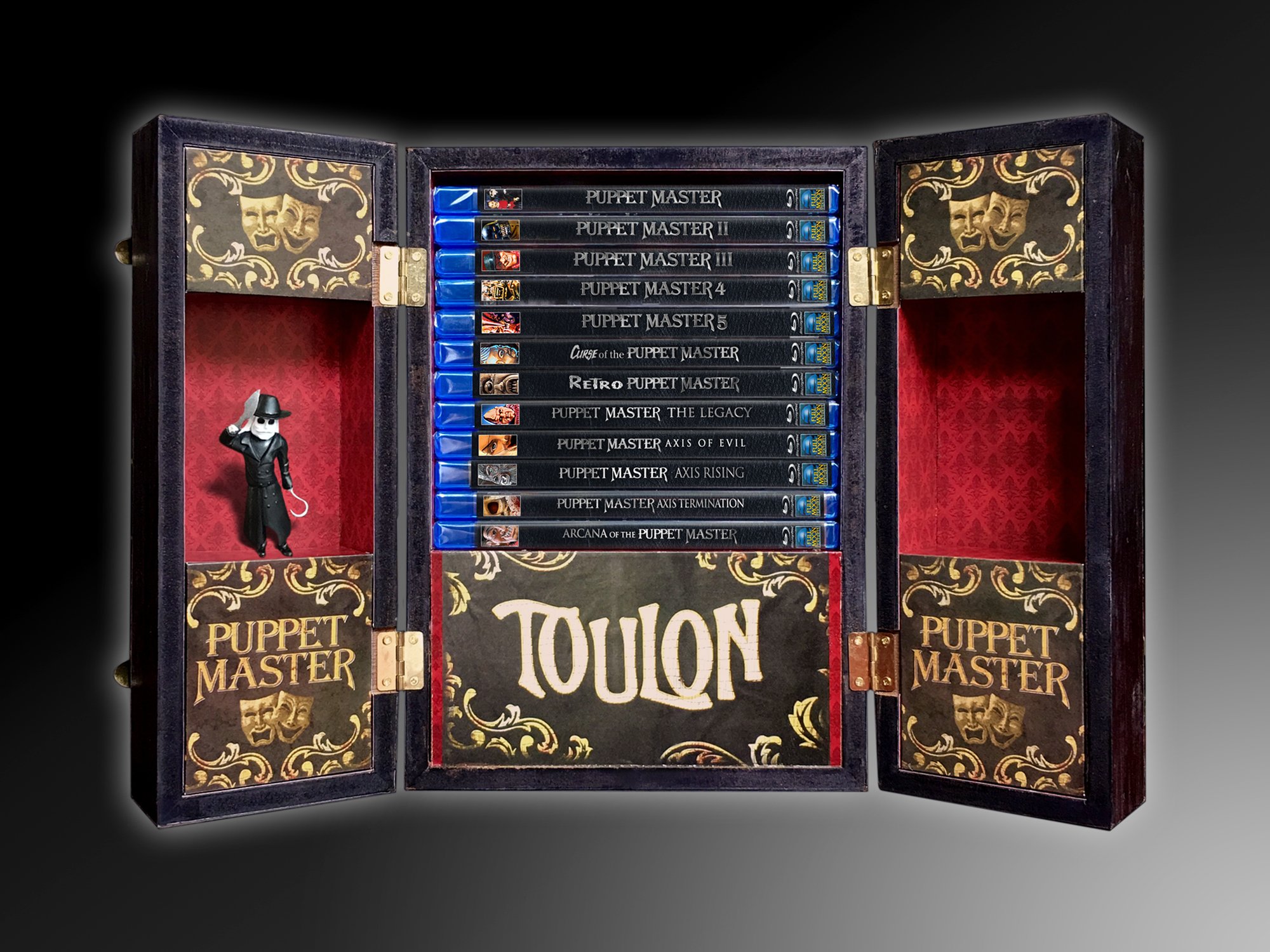 PUPPET MASTER COLLECTION [Toulon's Ultimate Collectible Trunk] (Blu-ray - 12 Disc Set)｜global研究所 47,729円