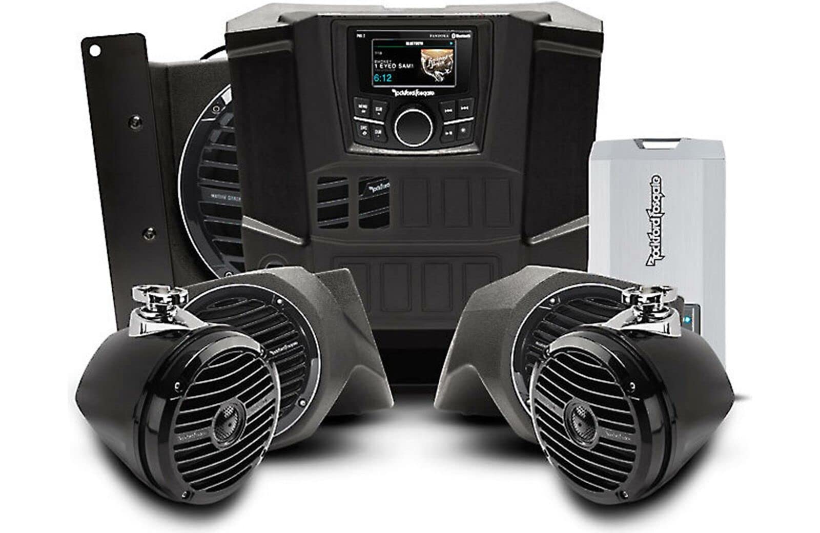 Rockford Fosgate RNGR-STAGE4 400W ステレオ 金棒引き サブウーファーキット ポラリスレンジャー用