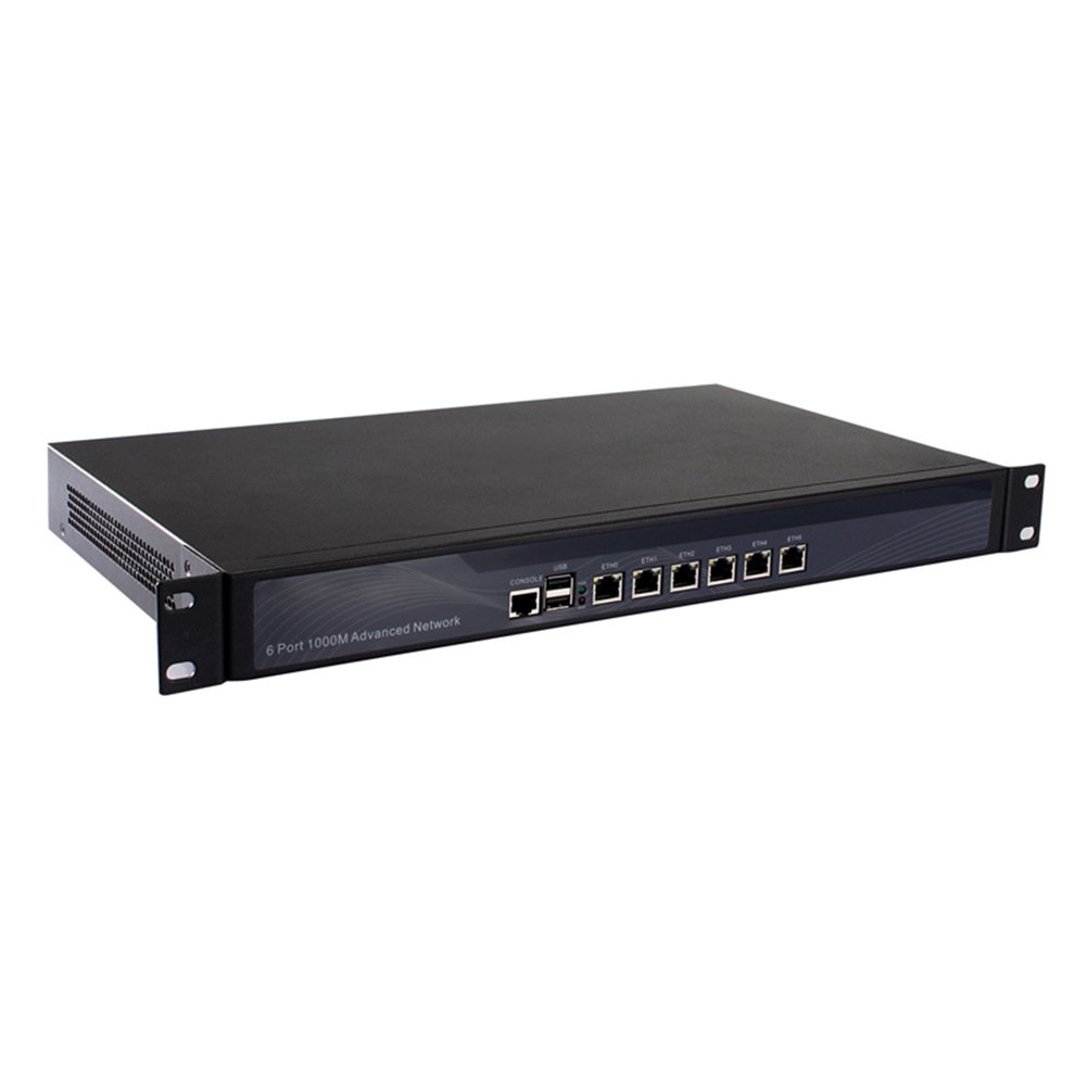 1U Cabinet Firewall Pfsense Mikrotik VPN Router Network Security Server 6 Nics I5 2540M with AES-NI Support 8G RAM 512G SSD R11