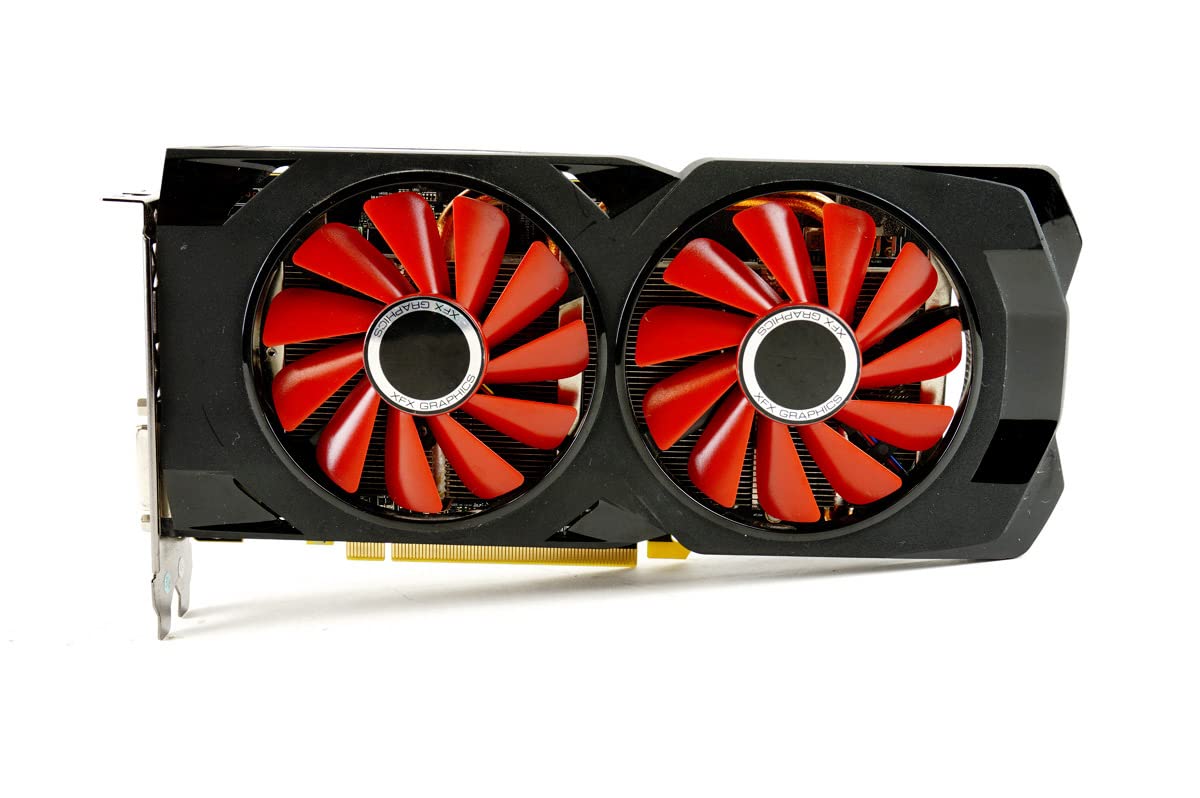 XFX Radeon RX 570 RS ブラックエディション 1328MHz 8GB 256bit GDDR5 DX12 VR レディ デュアルBIOS 3xDP HDMI DVI AMD グラフィックスカード (RX-570P8DBD6)