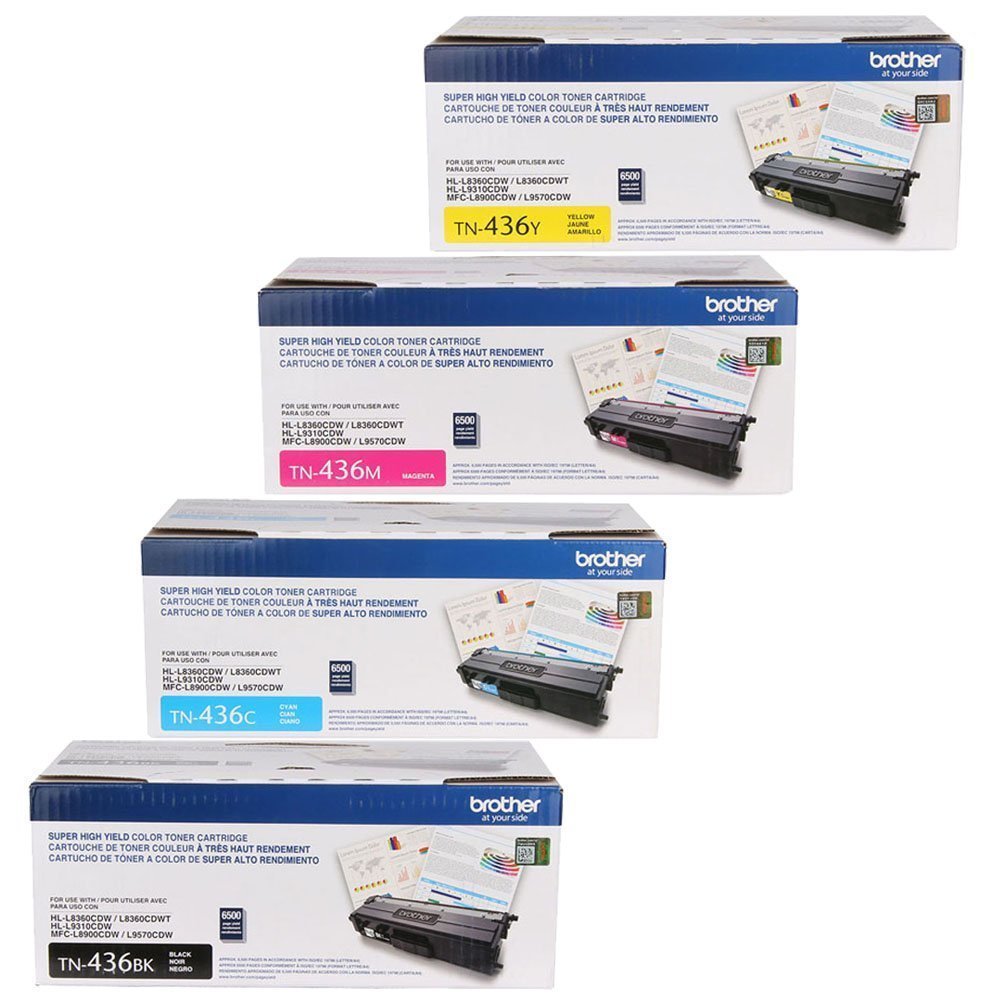 Brother hl-l9310cdw ( tn436 ) Super Highトナーカートリッジセット( 6 500 Yield ) 66,840円