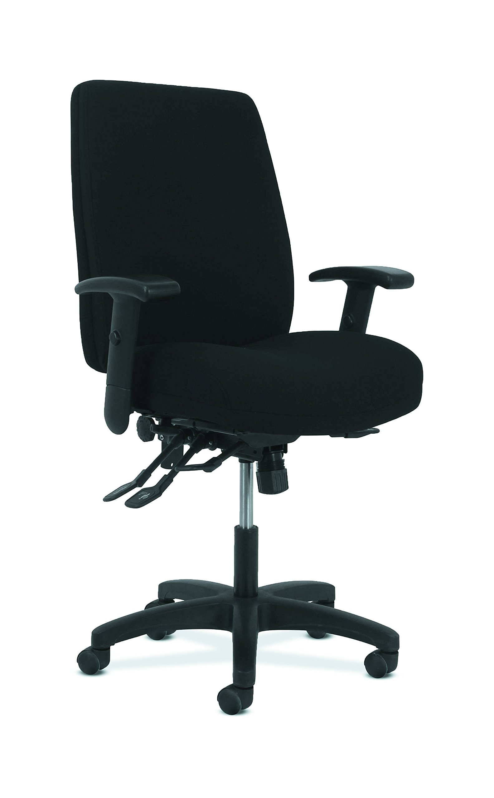 HON Network High-Back Task Chair - Computer Chair for Office Desk Black Fabric (HVL283)｜global研究所