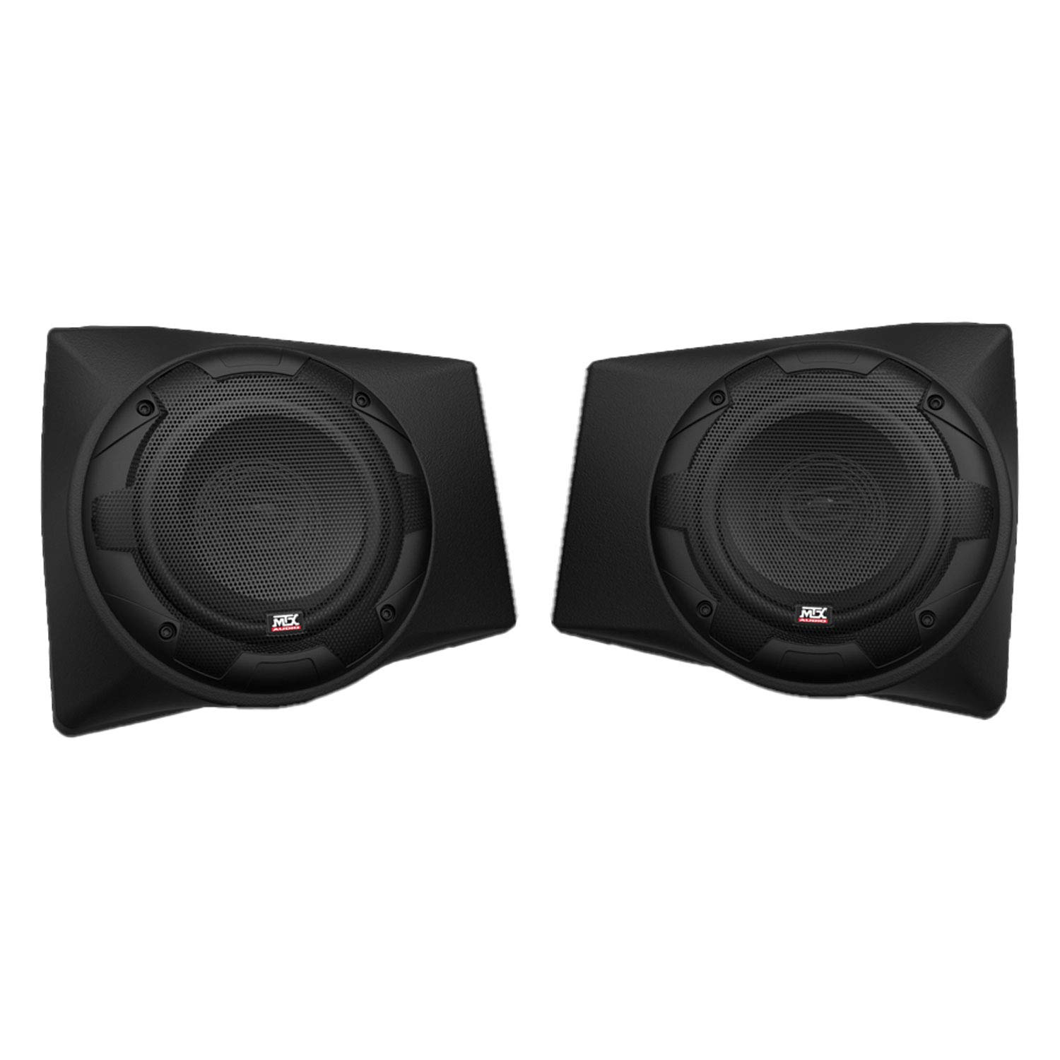 MTX Audio RNGRPOD65 Polaris Ranger 6.5in 130ワット 4オーム ダッシュマウントスピーカー ツイーターポッド 全天候社会システムとUV押しとどめるとり備える 黒いこと 有りの実