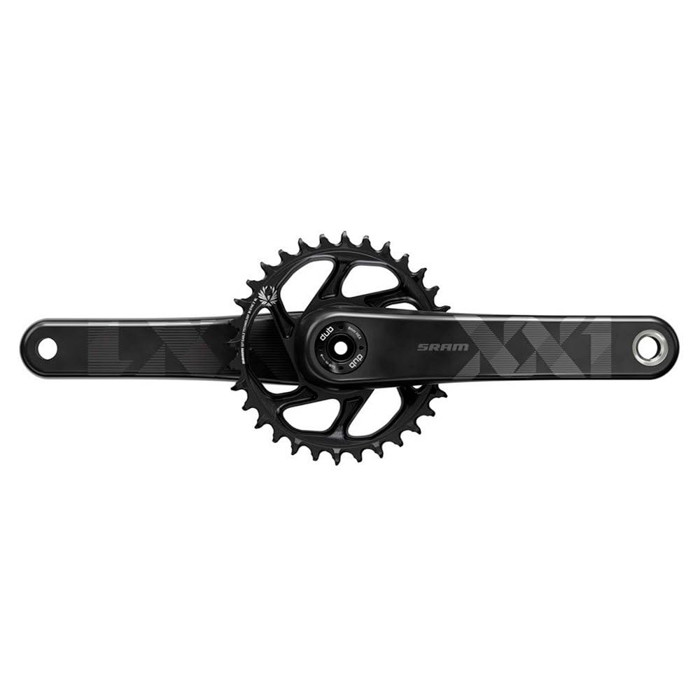 SRAM Crank X01 Eagle Fat Bike 4インチ ダブ 12S W ダイレクトマウント 30T X-Sync 2チェーンリング (ダブカップ/ベアリングは含まれていません): ブラック 170mm｜global研究所