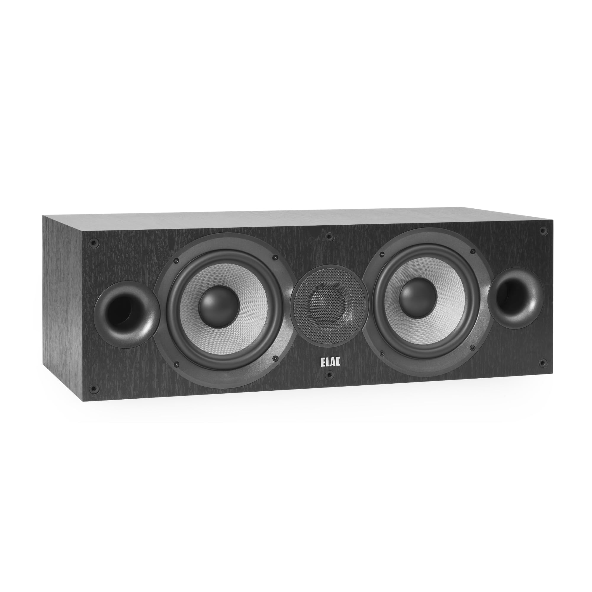 ELAC Debut 2.0 C6.2 センターチャンネルスピーカー ブラック - 1インチクロスドームツイーター&デュアル6.5インチアラミドファイバーウーファー - 2ウェイバスリフレックス - 最大35 000Hzレスポンス｜global研究所