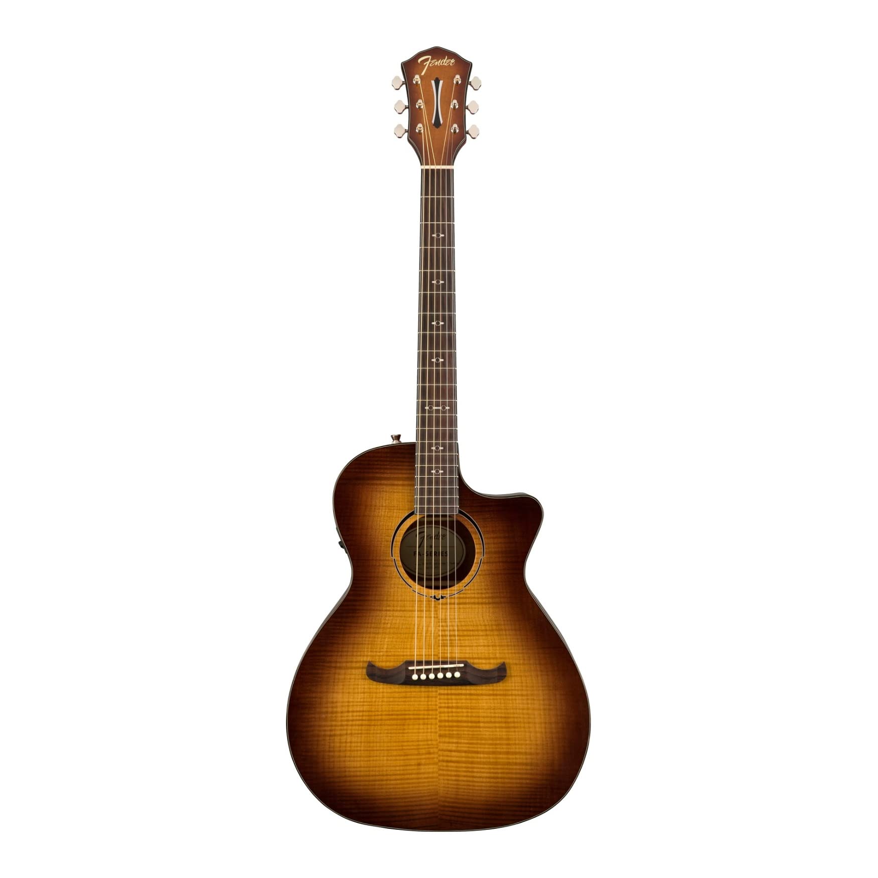 Fender アコースティックギター FA-345CE Auditorium Laurel Fingerboard 3-Tone Tea Burst ソフトケース付属