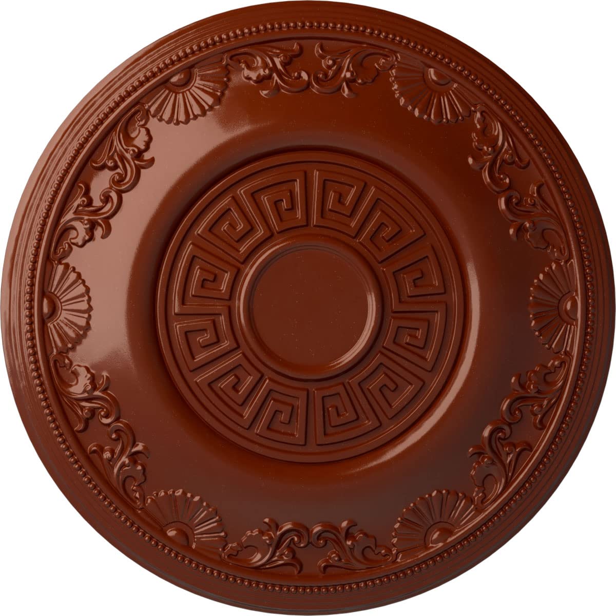 Ekena Millwork cm25nefif Nestor天井Medallion、25 7 /8 OD X 2 1 /4「P」、Firebrick