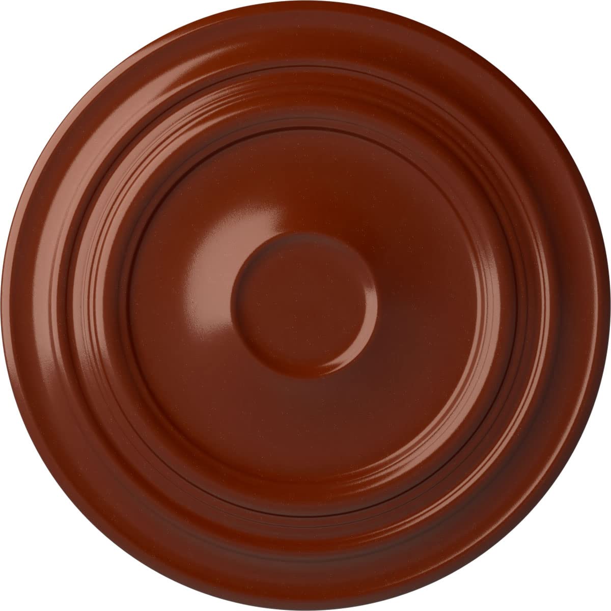 Ekena Millwork 糎32gifif 32 5 /8  OD X 1 1 /2「P Giana上昇限度Medallion Fits Canopies up to 7 7 /8in、Firebrick