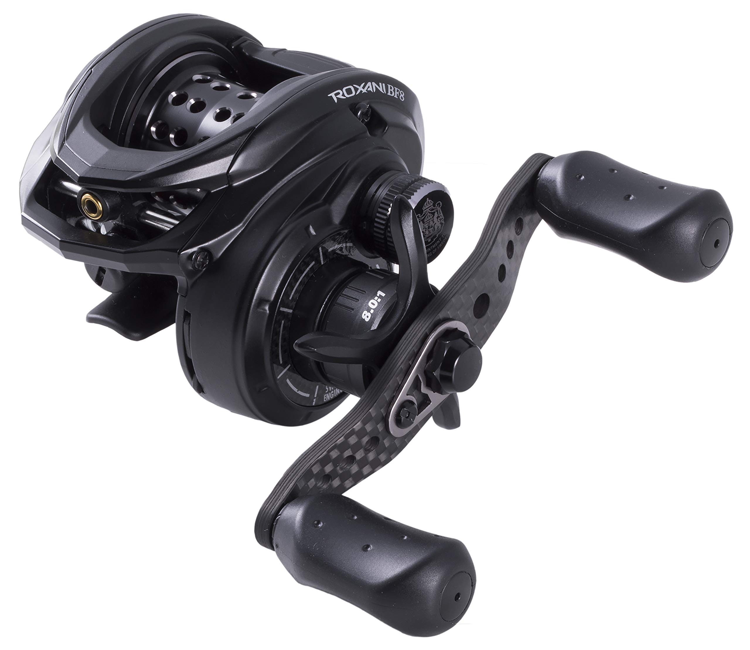 AbuGarcia (アブガルシア) ROXANI BF8-L (ロキサーニ) 左巻き スーパーハイギヤ 炭素手持ち部分 ベイトフィネススプール積み上げる ソルト相応う