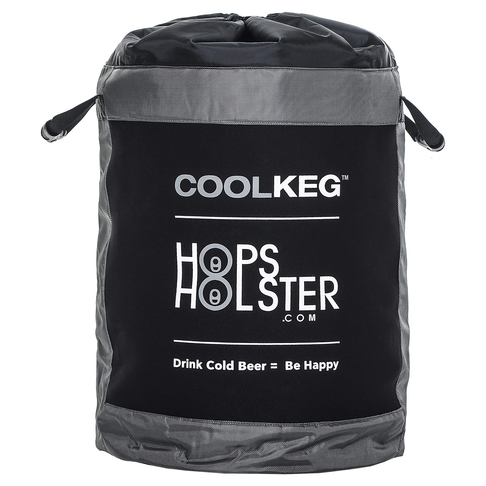 HopsHolster クールケグスリーブ 断熱材 ケグ断熱材 内部衣嚢にはすくみ上がると内燃機関容器に並べるを入れて樽を冷たく保ちます 持っていくが飾り気の無い デュアル強化因子手持ち部分 持っていくが飾り気の無い 優勝杯保持者付き添い人