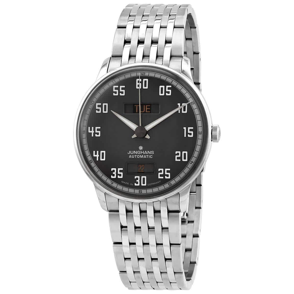 Junghans Meister Driver メンズ 日付 自動腕時計 - 027/4722.45｜global研究所