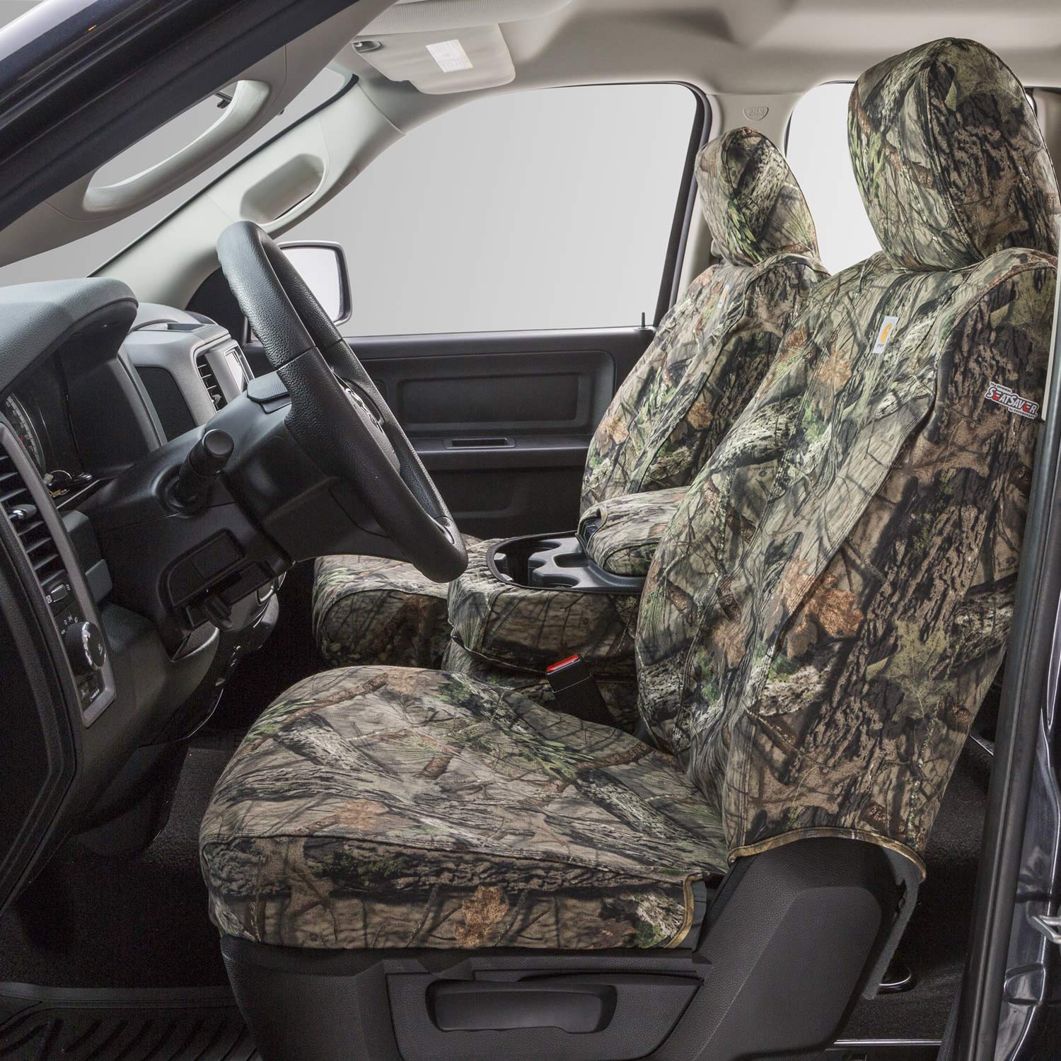Covercraft カーハート モッシーオーク カモ シートセーバー 2列目 カスタムフィットシートカバー 特定のフォード F-150モデル用 - ダック織り (ブレークアップカントリー) - SSC7348CAMB｜global研究所