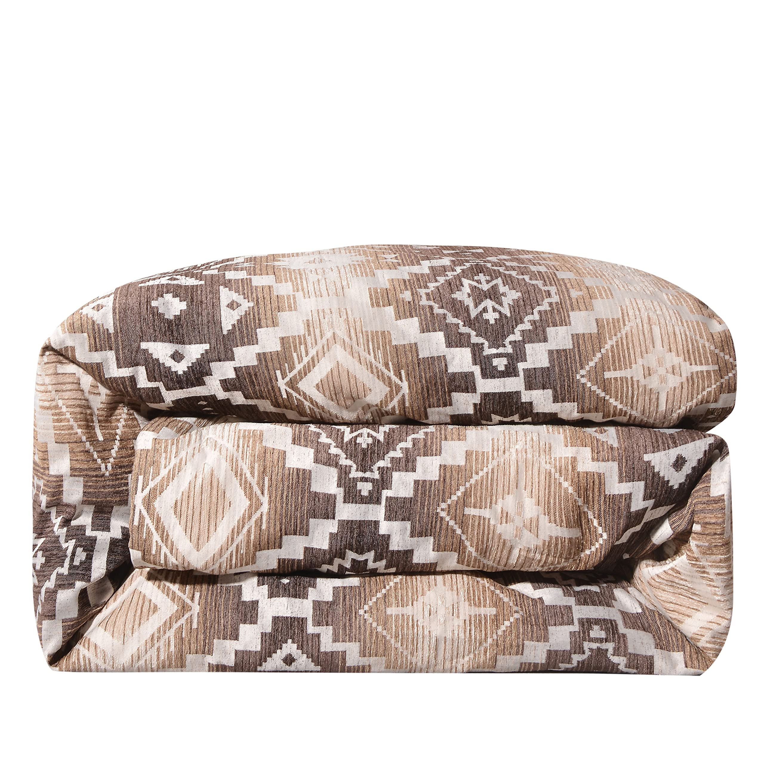 HiEnd Accents Chalet Aztec 掛け布団カバー スーパーキング マルチカラー