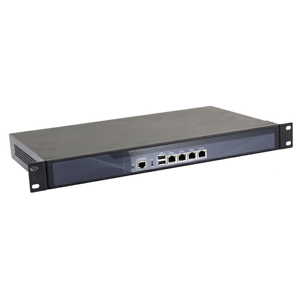 Partaker Firewall Hardware 1U Rack Mount Firewall Firewall Appliance Network Security Router 4 x Gigabit LAN COM Intel Celeron J1900 R18(2GB Ram 32GB SSD) 67,162円