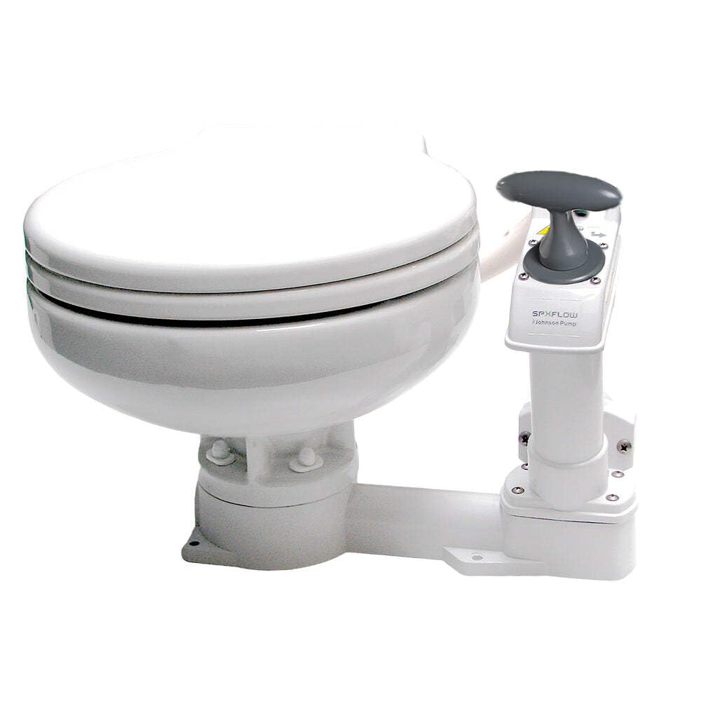 Johnson Pump AquaT 手動米国海兵隊員幼児用便器 - 超パウダーコンパクト