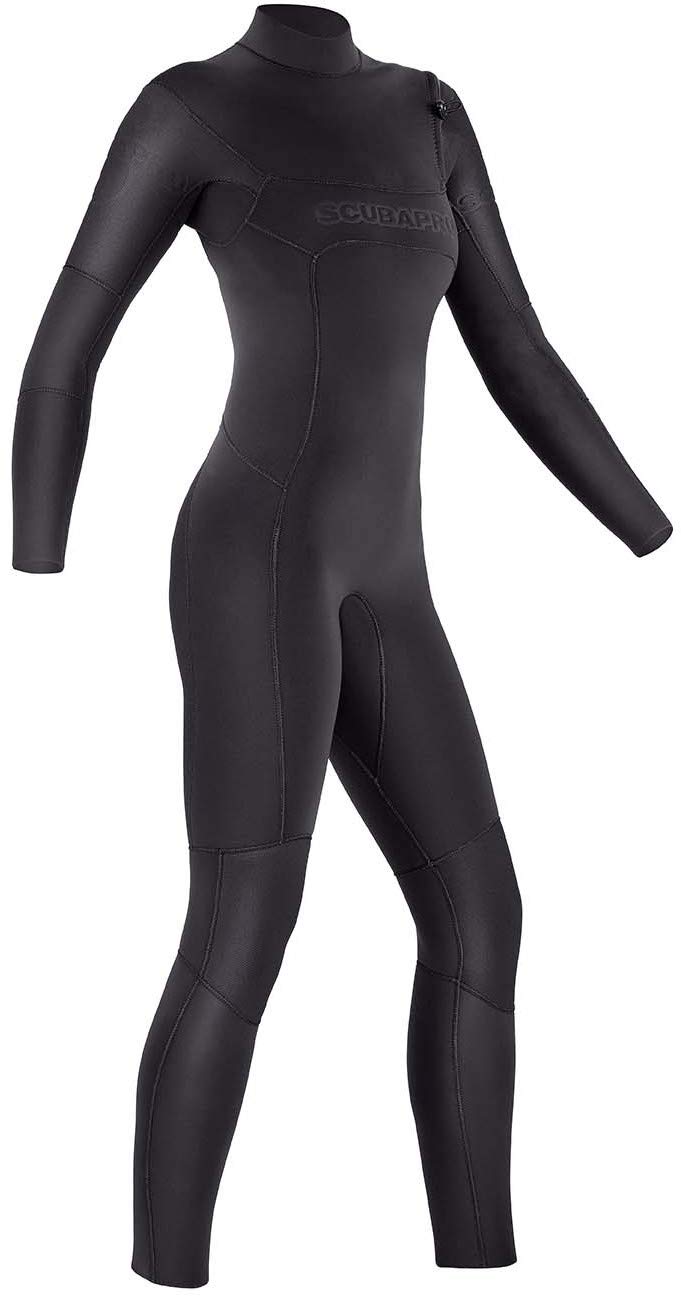 Scubapro Everflex Steamer 3 /2 粍お上さん用情の籠もった背広 L 黒いこと