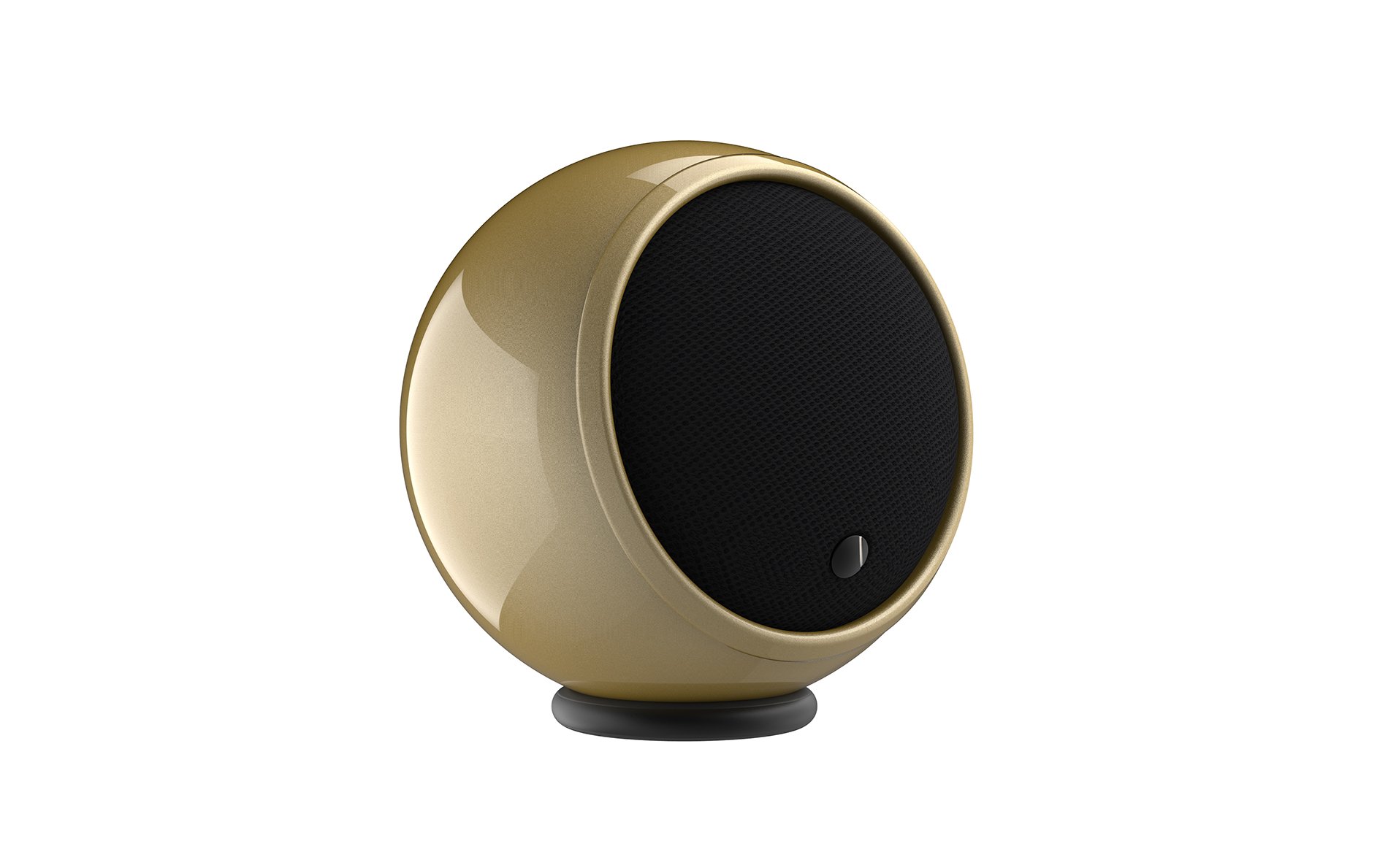 Gallo Acoustics Nucleus マイクロ球体 人工衛星 書物棚 シングル金棒引き (立ち会い場照明ランプ 壁据え置き 上昇限度内マウント 別売) (ゴールド)