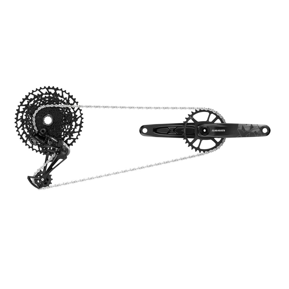 SRAM NX 鷲人だかり仕掛ける:175粍 32歯DUBスターター、リアディレイラー、11-50 12速テープ、トリガーシフター、チェーン店。