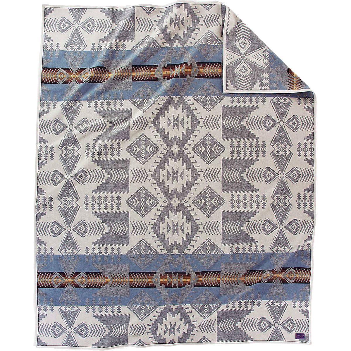 PENDLETON ジャカードブランケットローブ シルバーバーク ワンサイズ