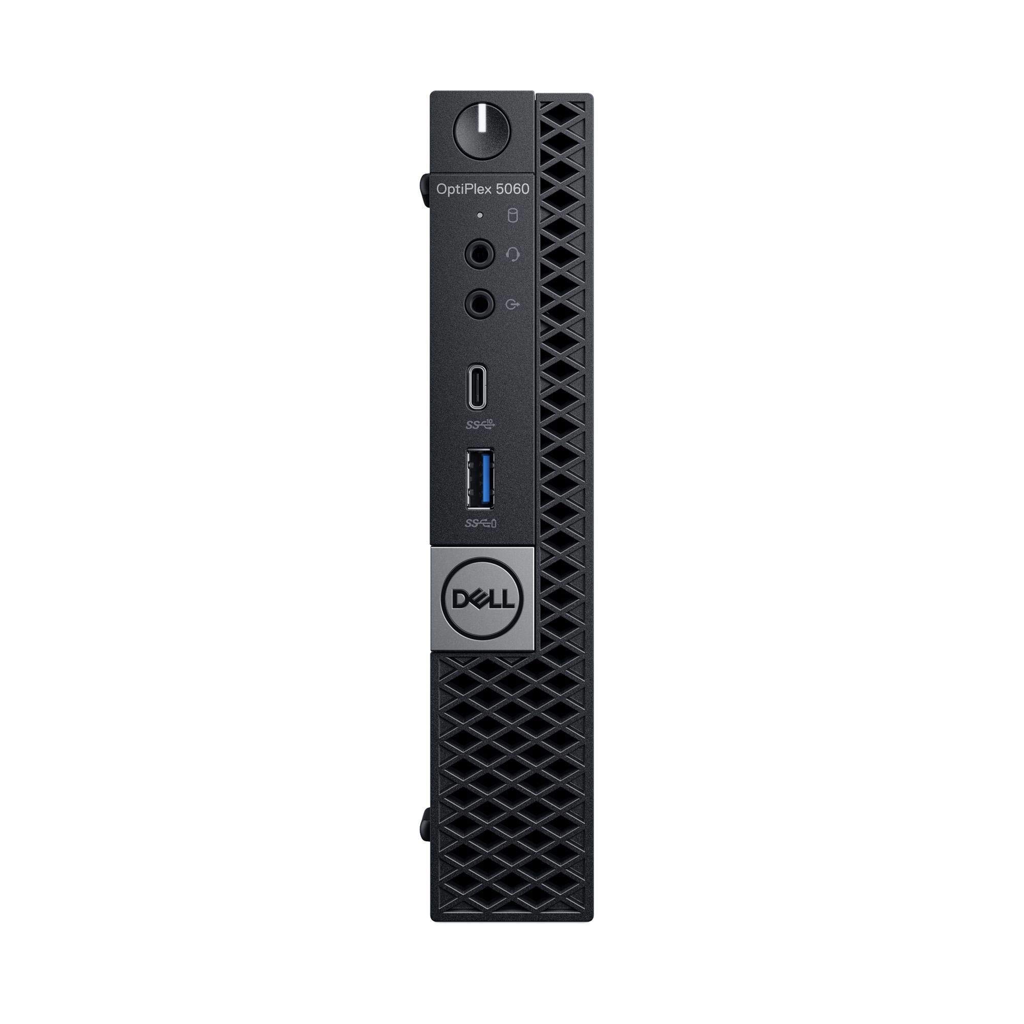 Dell OP5060MFFM9MVX OptiPlex 5060 Micro パソコン with Intel Core i5-8500T 2.1 GHz Hexa-core  8GB ランダムアクセス記憶装置  500GB HDD