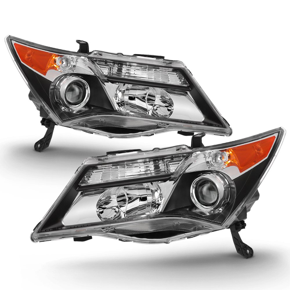 ACANII - For [HID Type] 2007-2009 Acura MDX without Adaptive Headlights Headlamps - Replacement Driver & Passenger Side