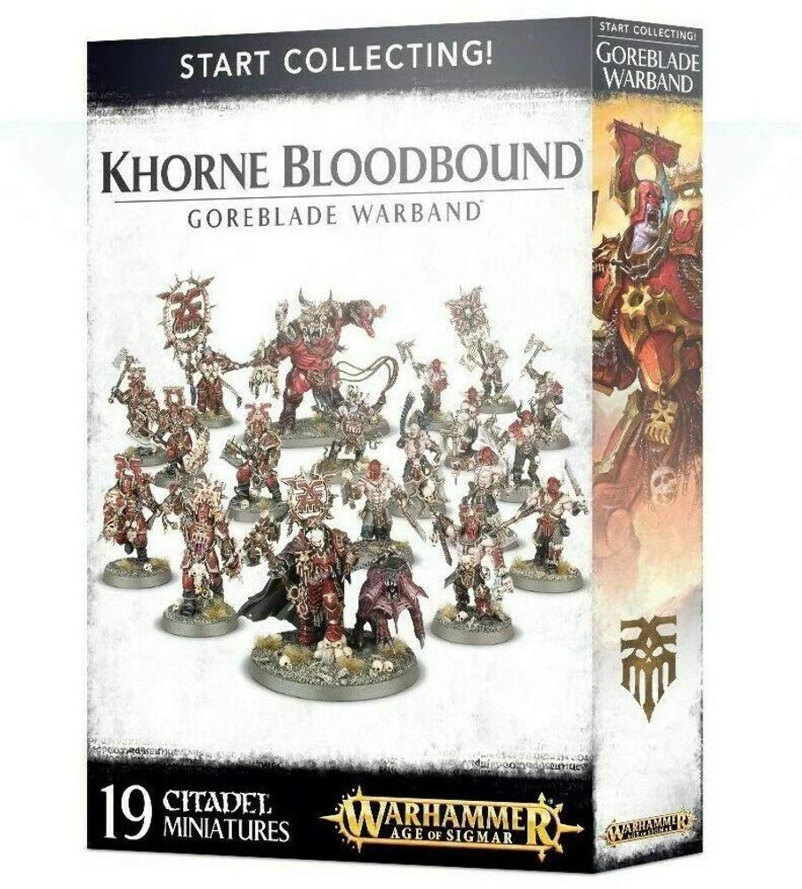 ウォーハンマー 寄せあつめる押っ始める! Khorne Bloodbound Goreblade Warband Age of Sigmar