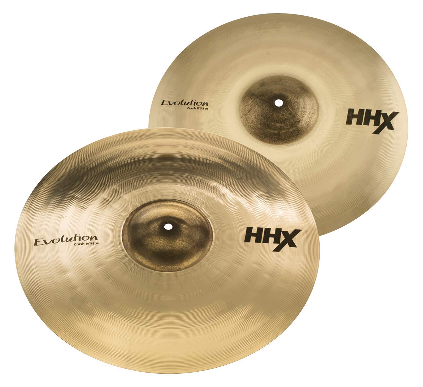Sabian HHX Evolution Pack 17 and 19 Crashes (15004XEB)