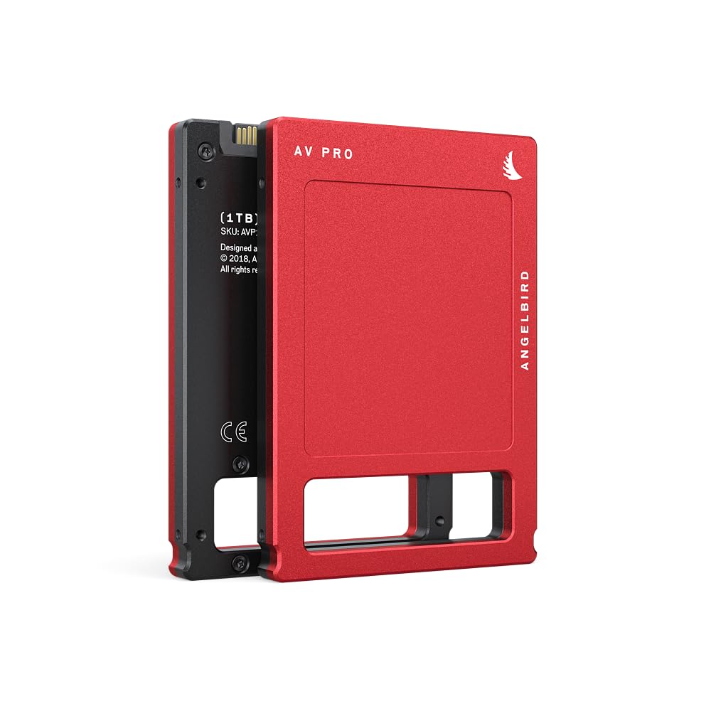 Angelbird - AV PRO MK3-1 TB - SATA 3-2.5インチ ビデオおよびオーディオ録音SSD - AtomosとBlackmagic DesignによるプロフェッショナルSSD - 最大4K以上のワークフロー