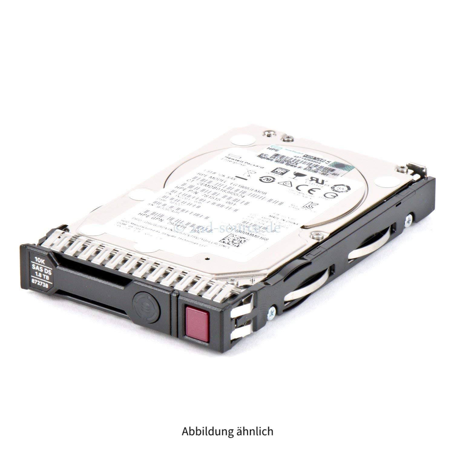 1.8Tb Sas 10K Sff Sc 512E Ds Hdd（872481-B21）（HP) （御墨付きリファービッシュ品）