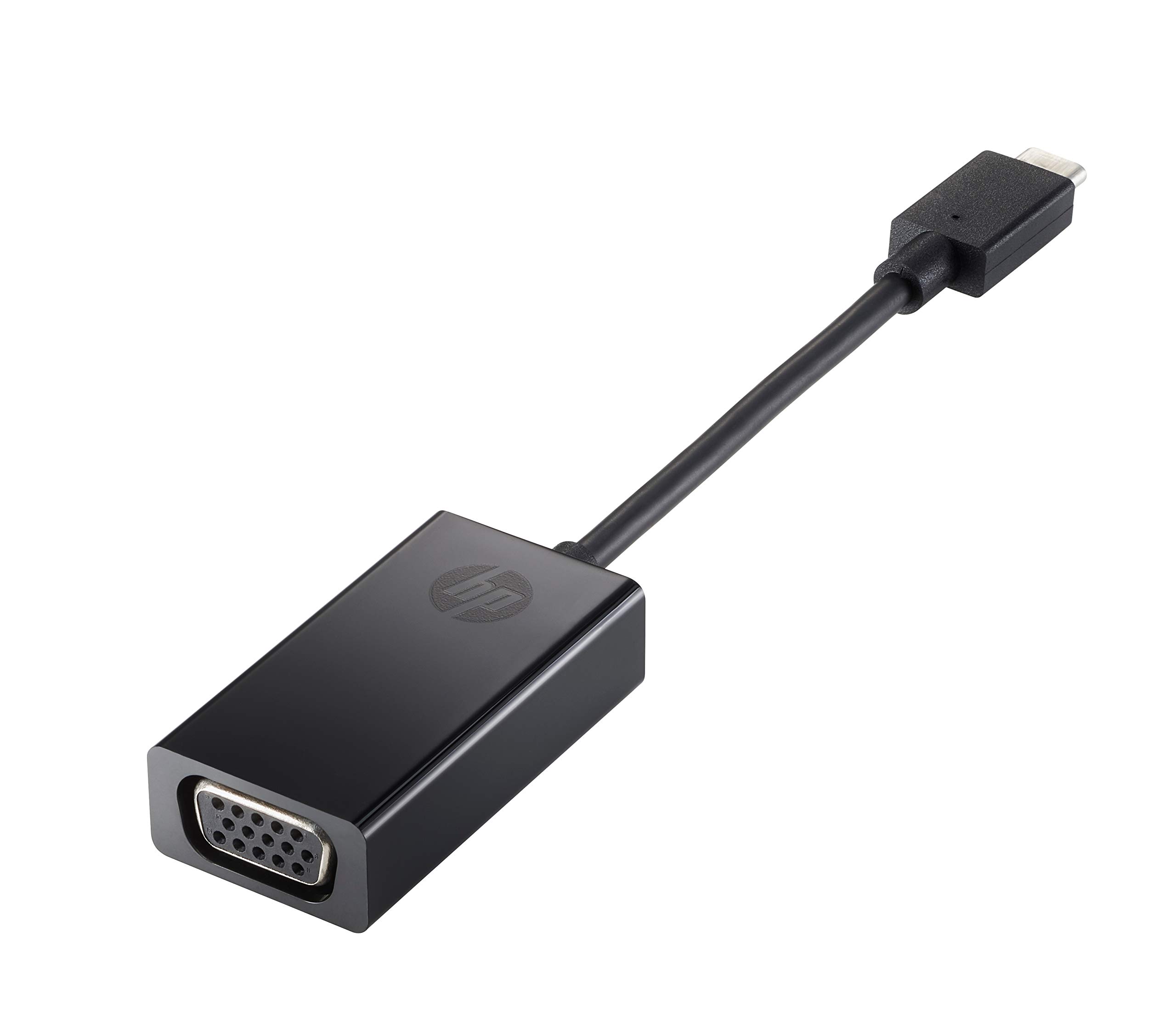 HP 4SH06AA USB-C VGA 黒いこと 有線テレビアダプタ (USB-C、VGA、オスコネクタ/メスコネクタ、黒いこと)