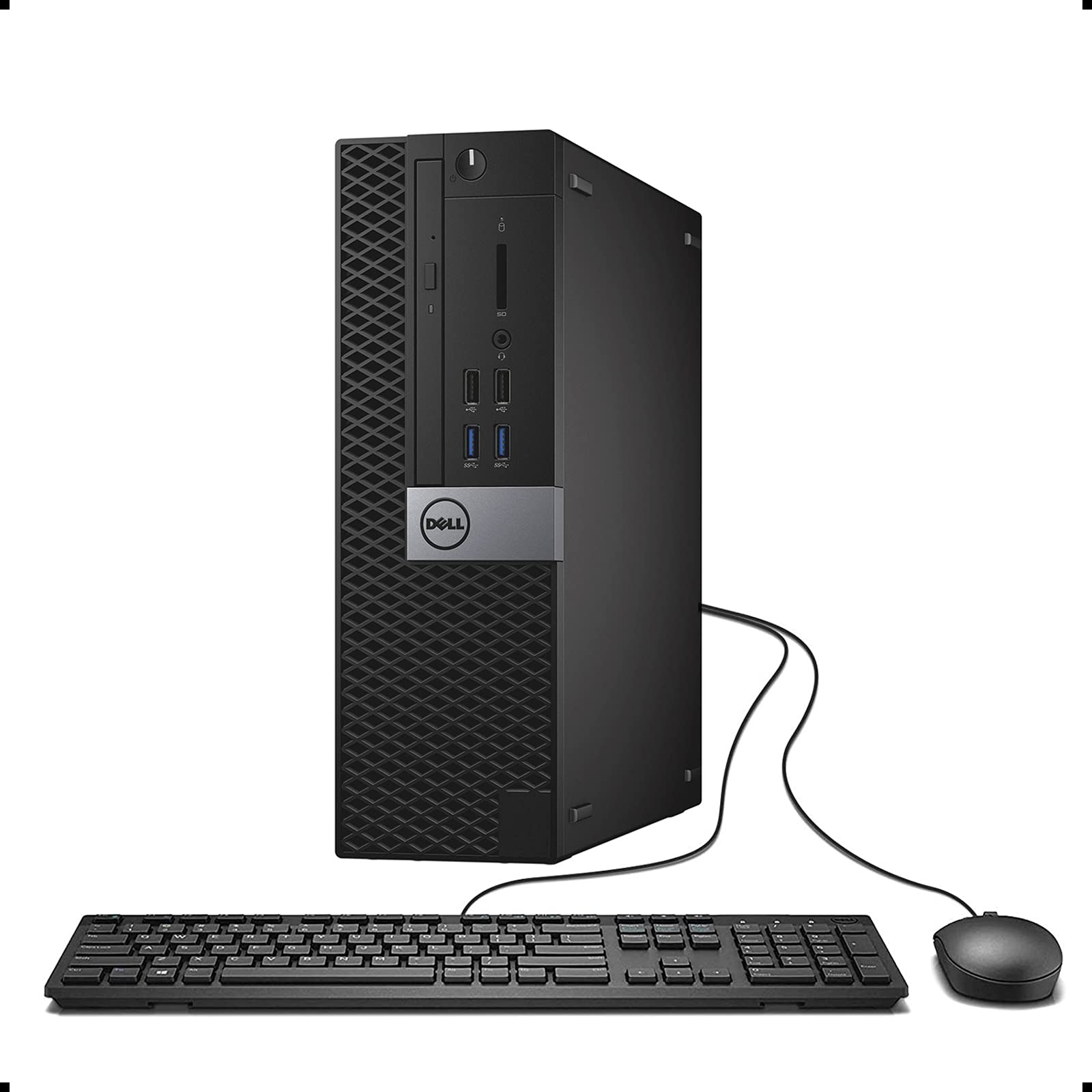 中古パソコン 第6世代 Core i7 6700 (3.40GHz) Windows10 Pro 64bit (リカバリ付) DELL OPTIPLEX 7040 SFF メモリ8G HDD1TB マルチ HDMI｜global研究所