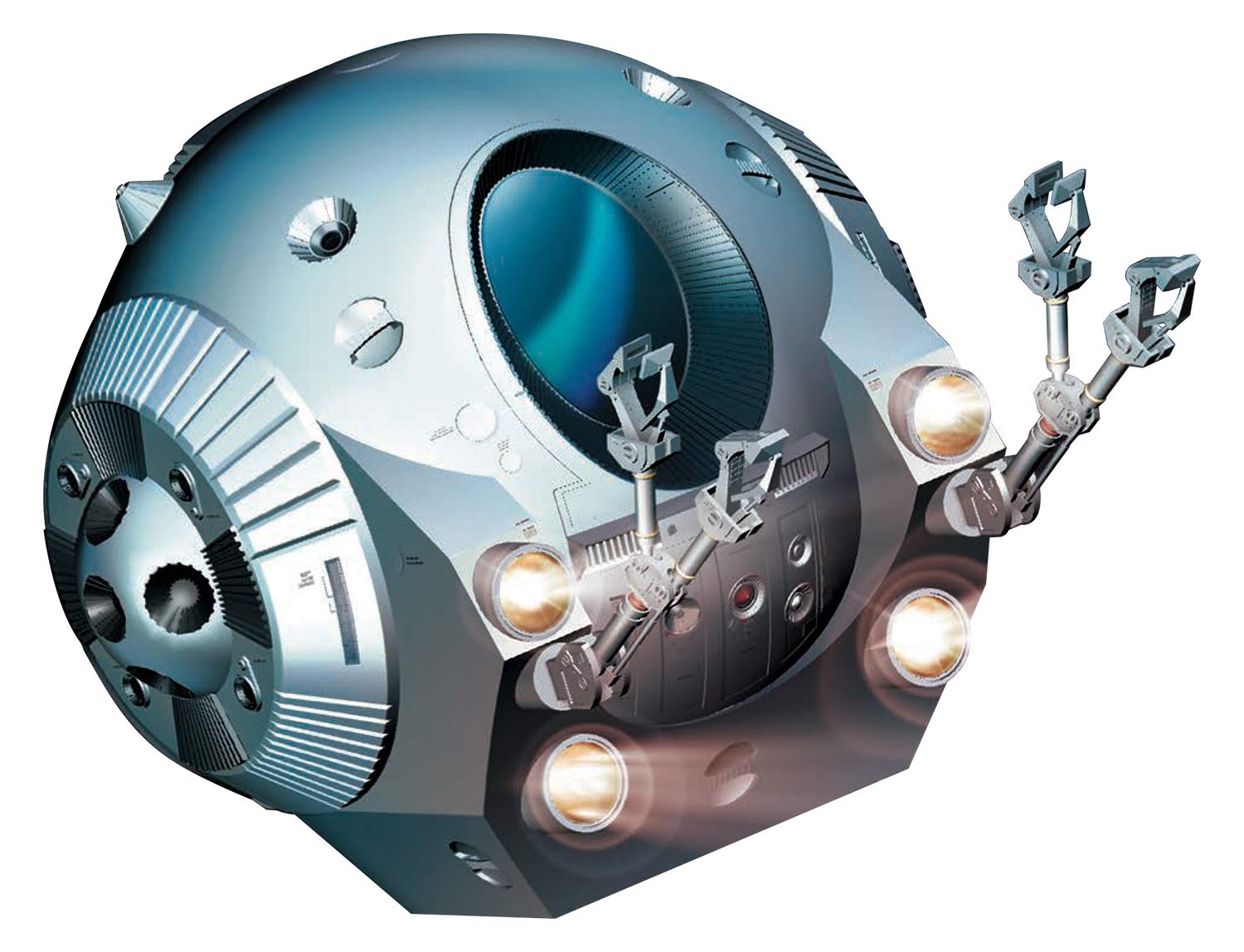 メビウス 2001年宇宙の旅 スペースポッド 1/8スケール プラモデル MOE2001-4画像