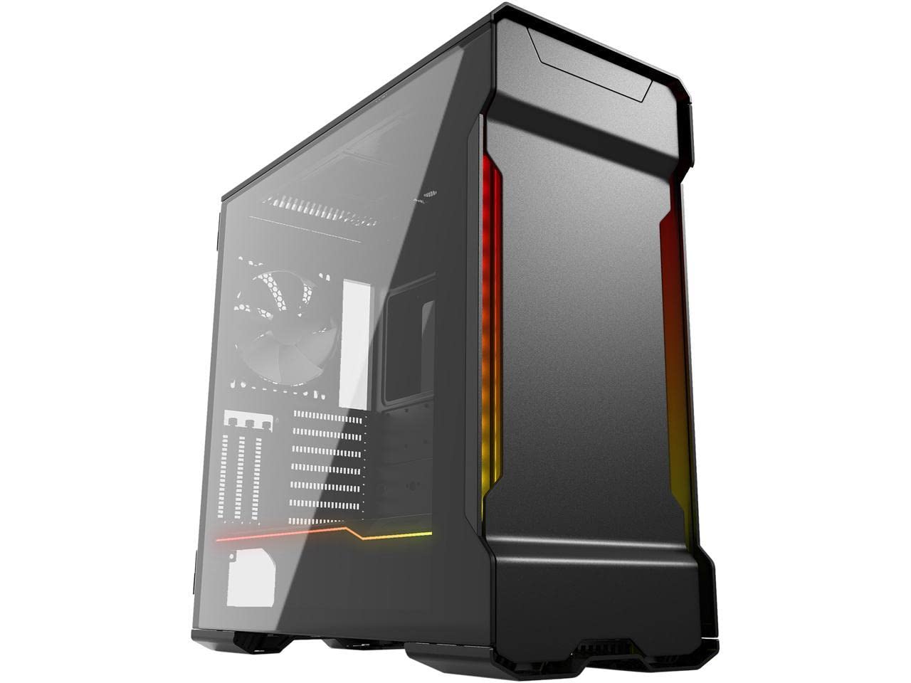 (Black) - PHANTEKS PH-ES518XTG_DBK01 Enthoo Evolv X Midi-Tower Tempered Glass - Black|global研究所