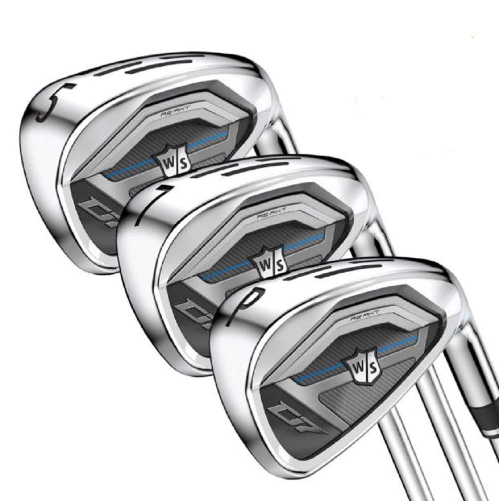 Wilson Staff Golf D7 スチールアイアンセット メンズ 右利き レギュラーフレックス 5-PW GW