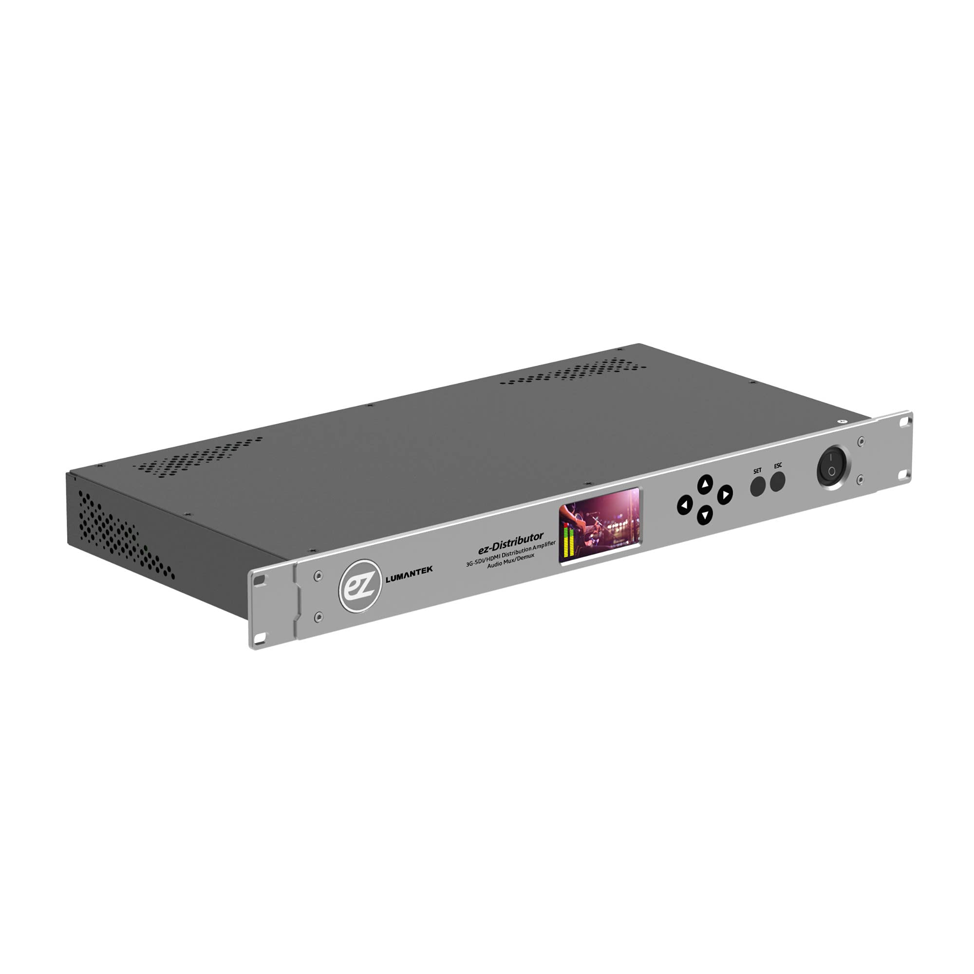Lumantek ez-Distributor 12 x 3G-SDI / 2 x HDMI分かちあうアンプリファイアー オーディオエンベダー/デエンベダー付き添い人
