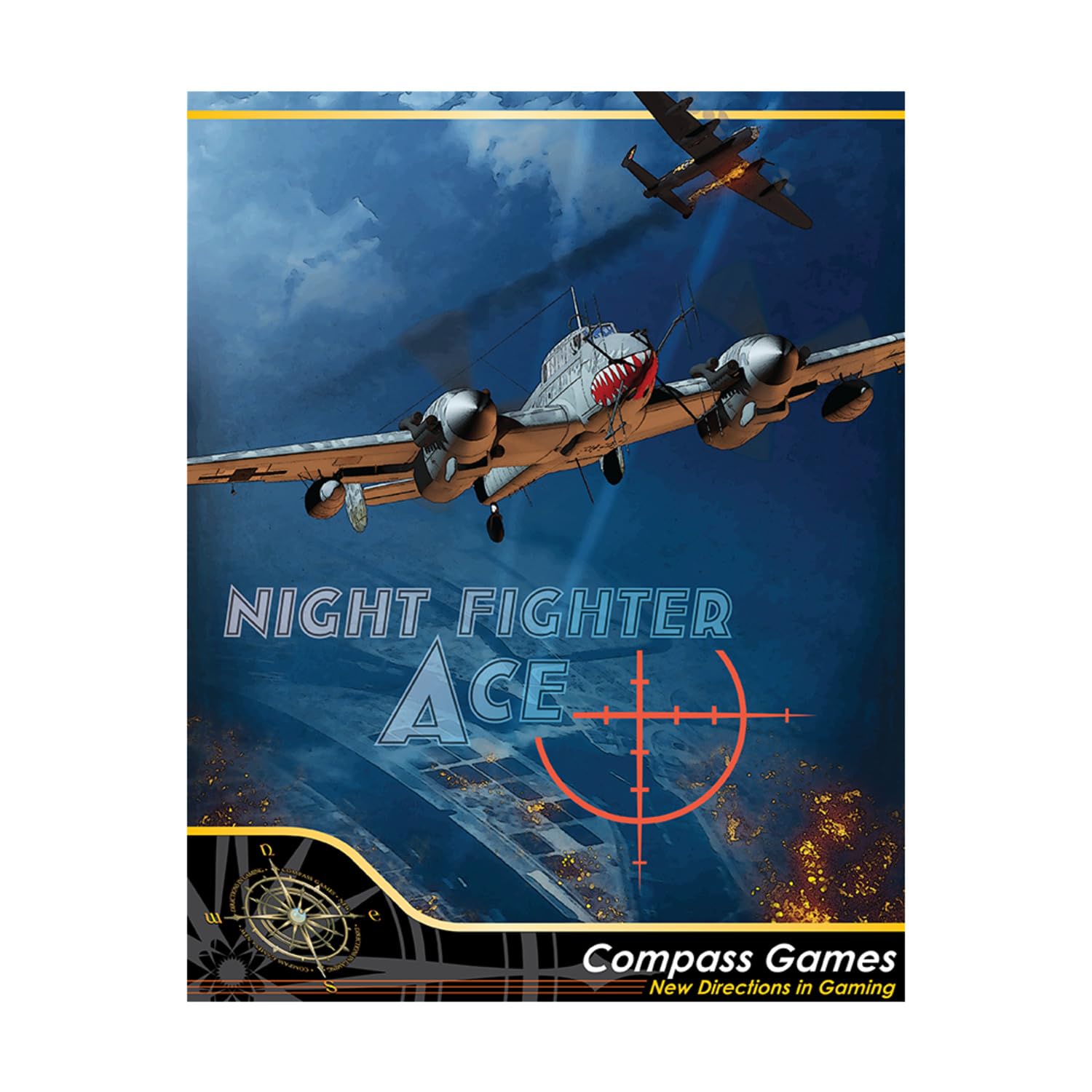 CPS: ナイトファイターエース ドイツ空軍 1943-4 ボードゲーム