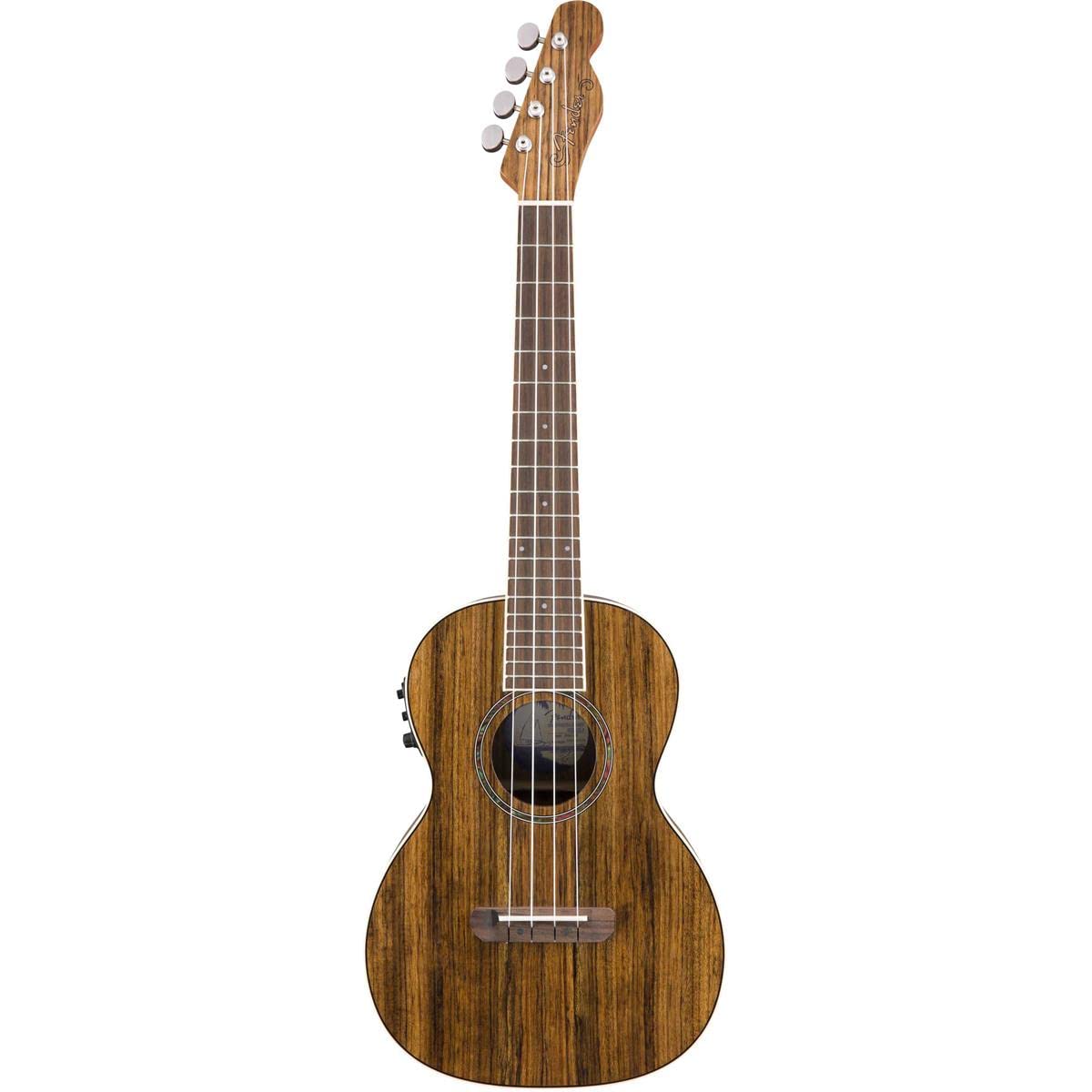 Fender ウクレレ Rincon Tenor Ukulele V2 Ovangkol Fingerboard Natural ソフトケース付属｜global研究所