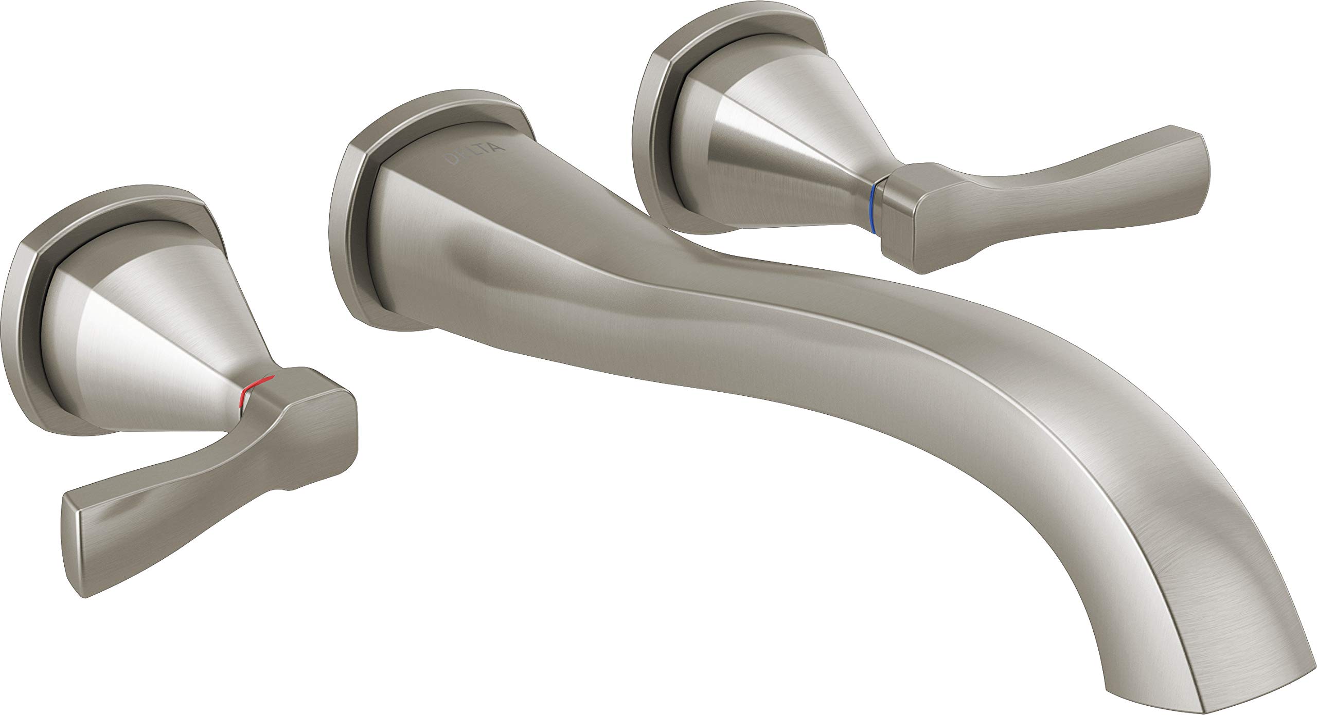 Delta Faucet T5776-SSWL 風呂桶フィラー 壁初っ切り ステンレス鋼