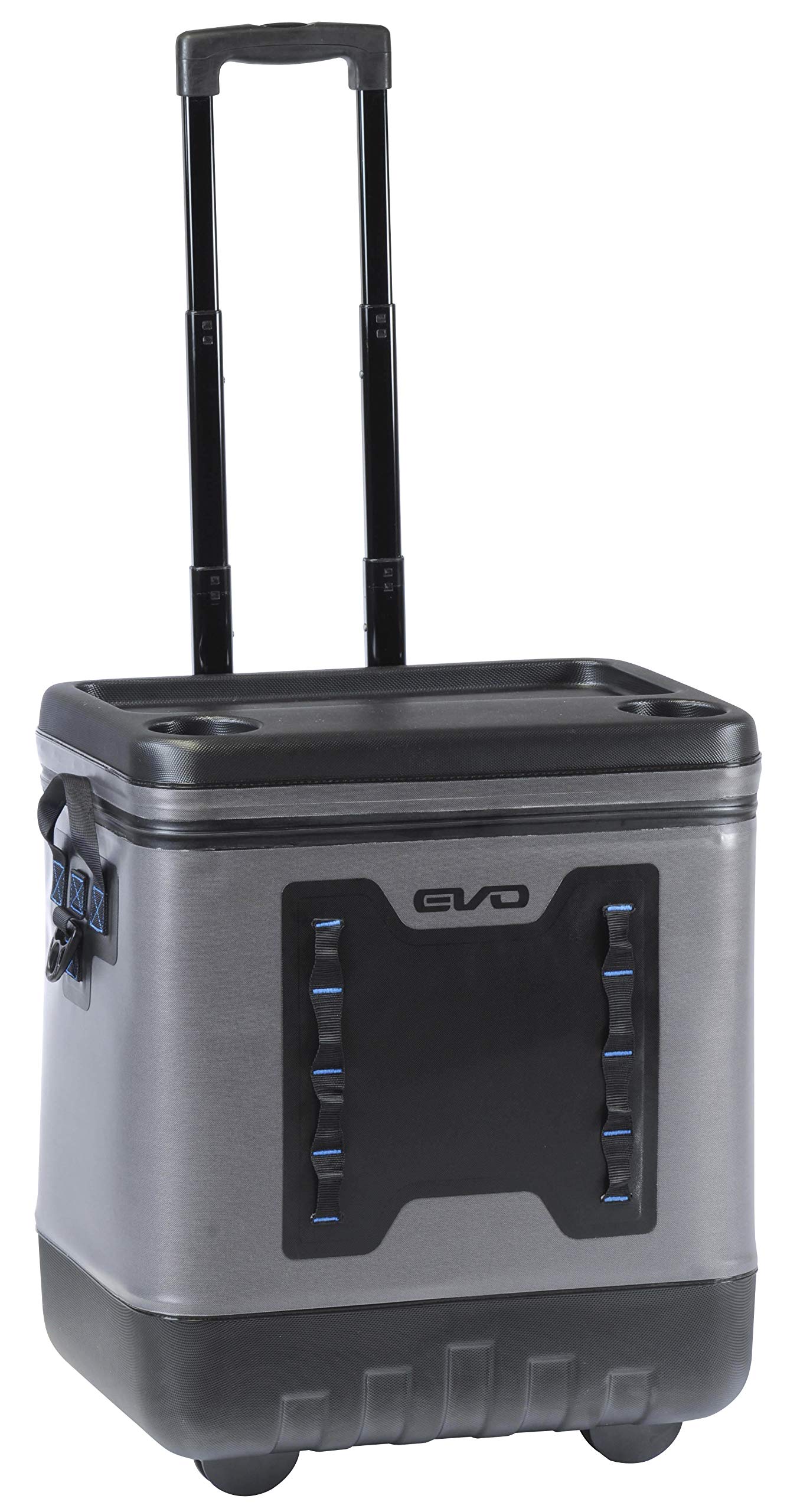 Evolution Outdoor EVO 手抜かり押しとどめる 50クオート プレミアムローリングクーラー キャスター付き添い人