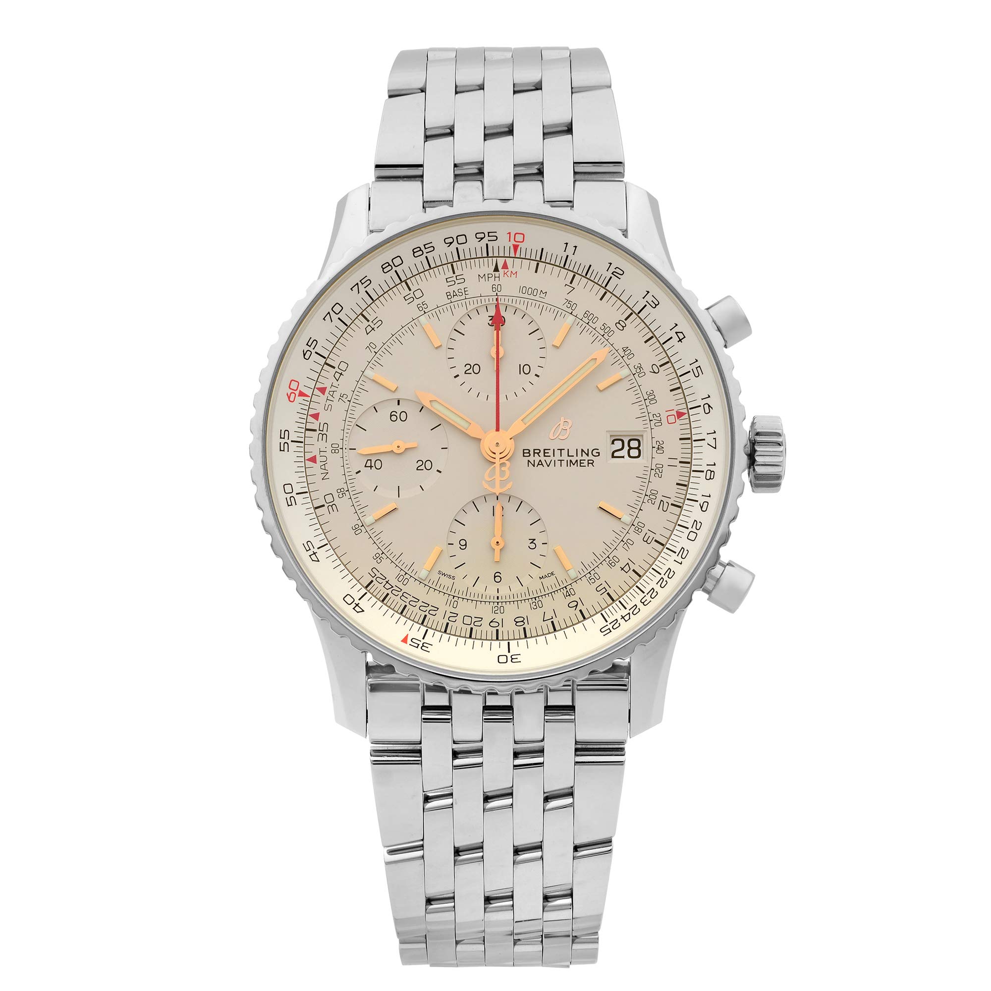 Breitling Navitimer 1 クロノグラフ 41粍 A13324121G1A1 社会的運動 キャリバー 13