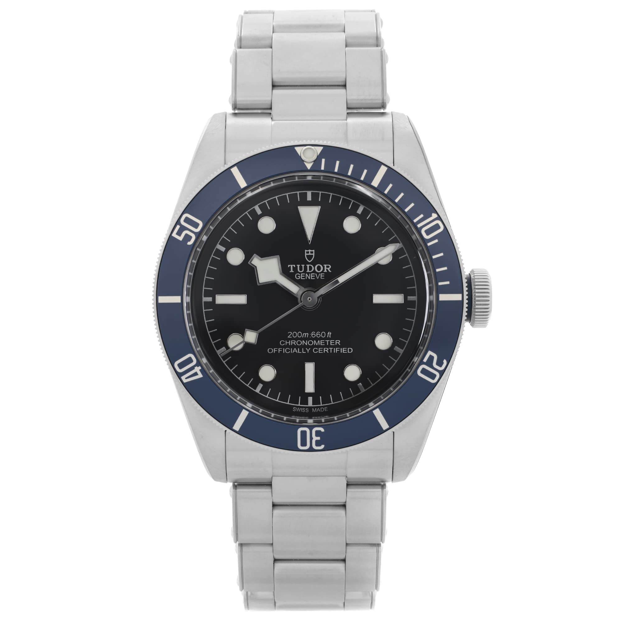 Tudor Heritage 自動小銃クロノメーター 黒いこと文字盤 メンズウォッチ M79230B-0008  黒いこと  ダイビングウォッチ