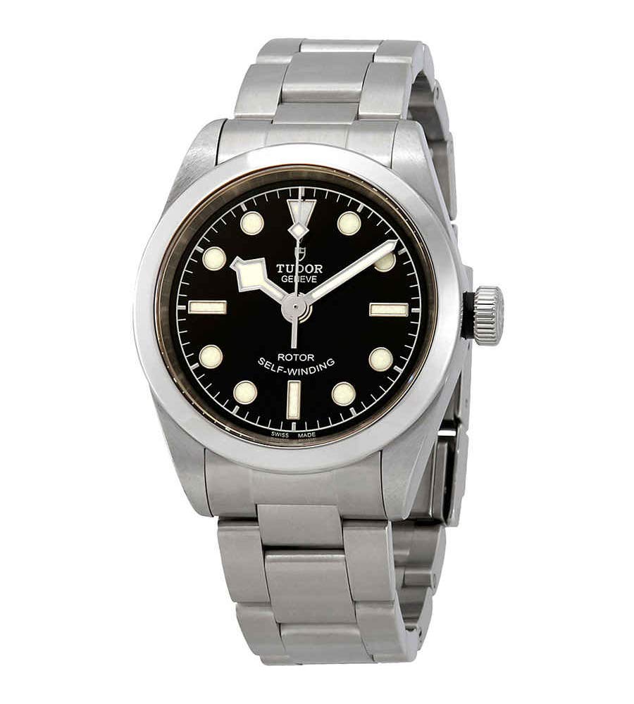 Tudor ブラックベイ 自動巻き 32mm ブラックダイヤル レディース腕時計 M79580-0001 ブラック モダン 306,525円