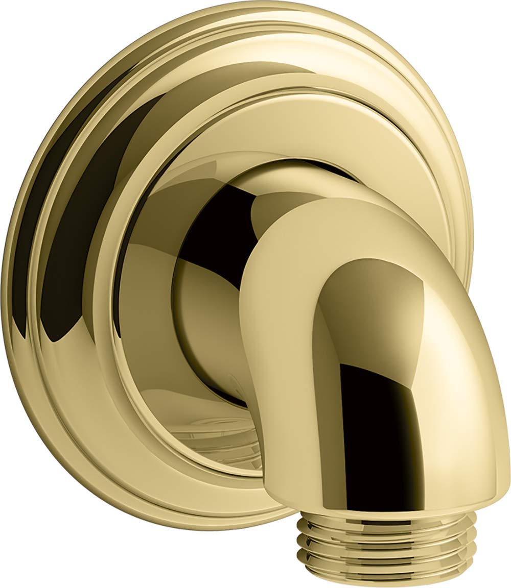 Kohler K-22173-PB Bancroft Supply Elbow、晴れ晴れしいな光輝金管楽器 PCサプライ・消耗品-プリンター・FAX用インク-パソコン・周辺機器