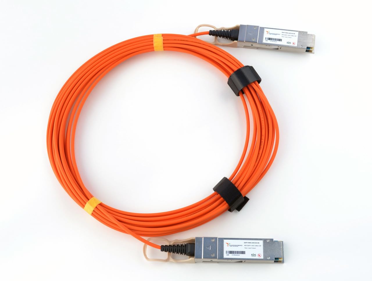 Hummingbird Networks Brand Compatible for Cisco QSFP-H40G-AOC10M 40GBase-AOC QSFP Direct-Attach Active Optical Cable 10m